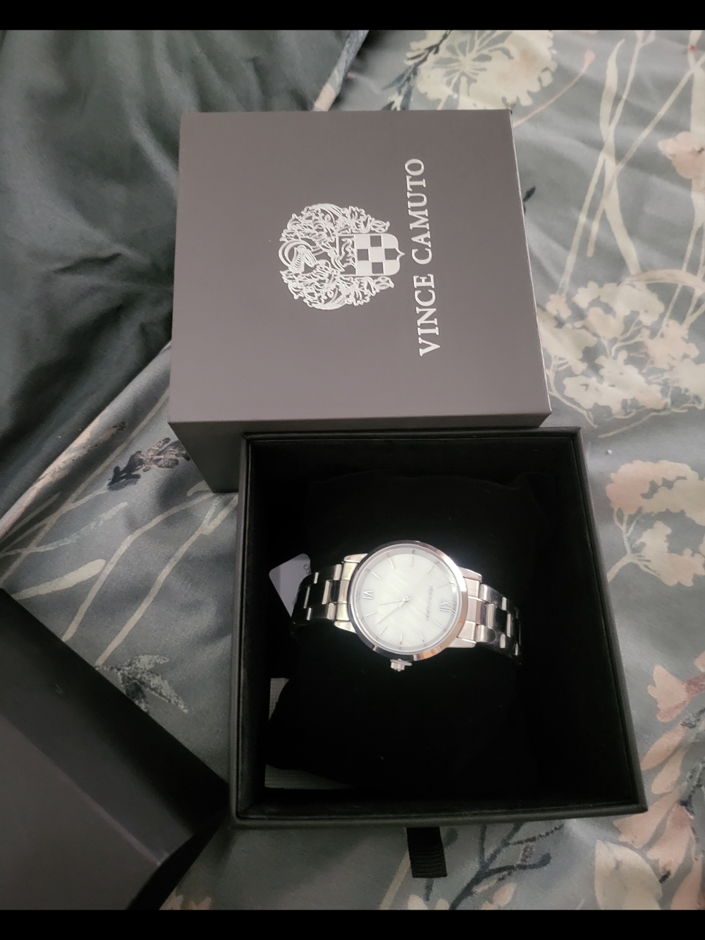 Vince Camuto Silver-Tone Womens Watch